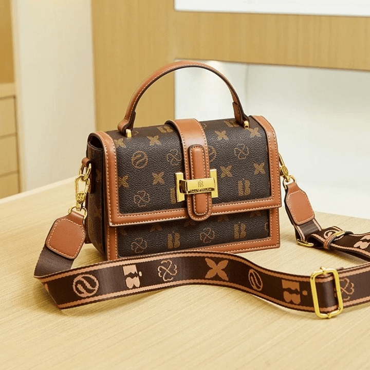 Bolsa de Luxo em Couro Genuíno Geneviève