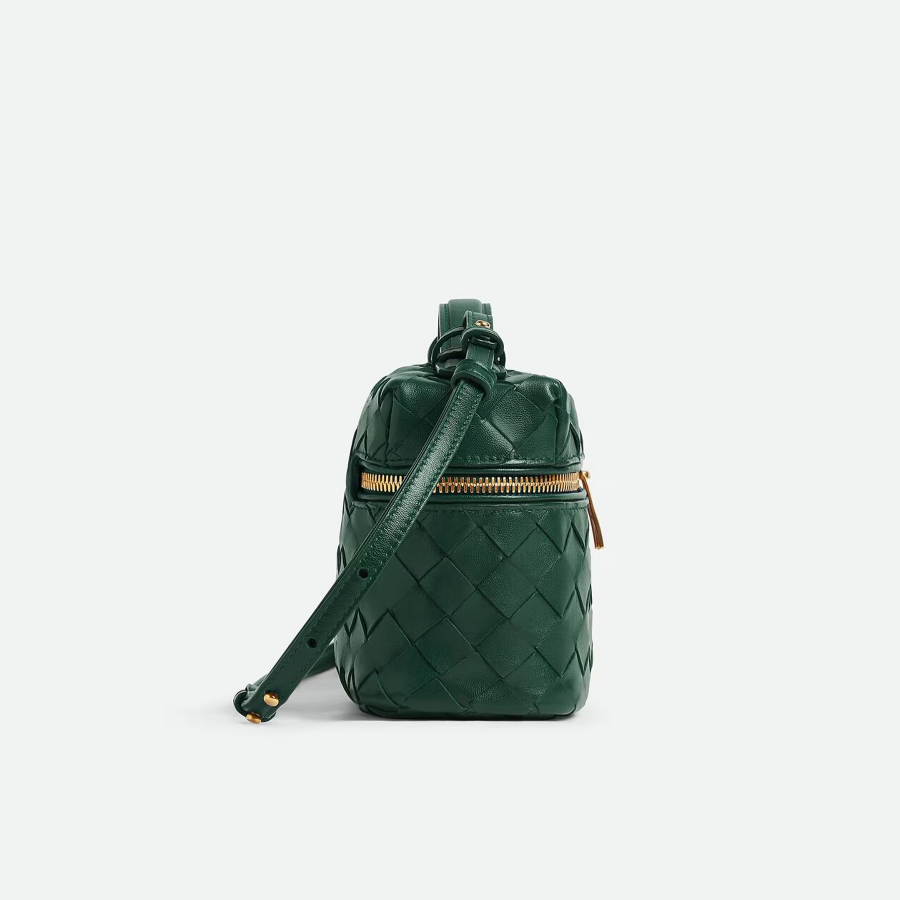 Bolsa Tiracolo de Couro Trançado Lorena
