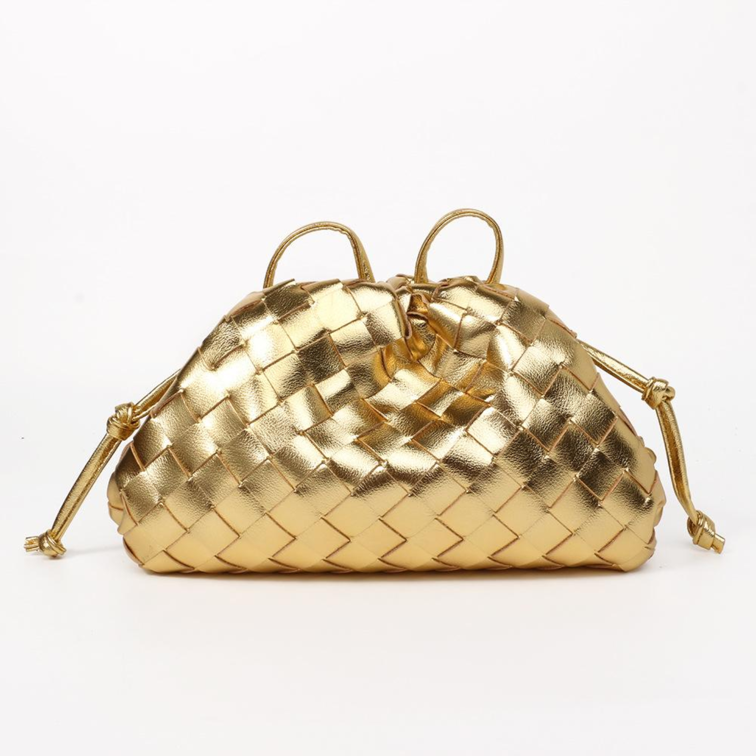 Bolsa Pouch Trançada Ava