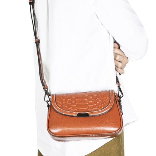 Bolsa Feminina Transversal Retrô