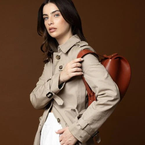 Bolsa Meia Lua Ruched