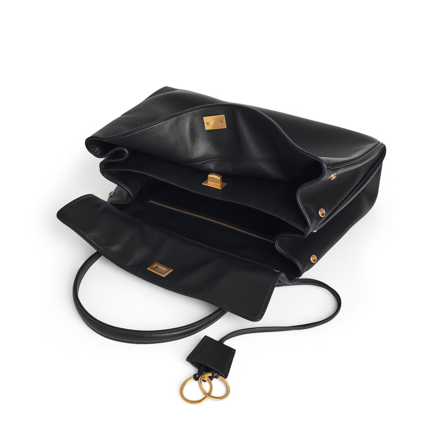 Bolsa Tote de Luxo Léonie em Couro Genuíno