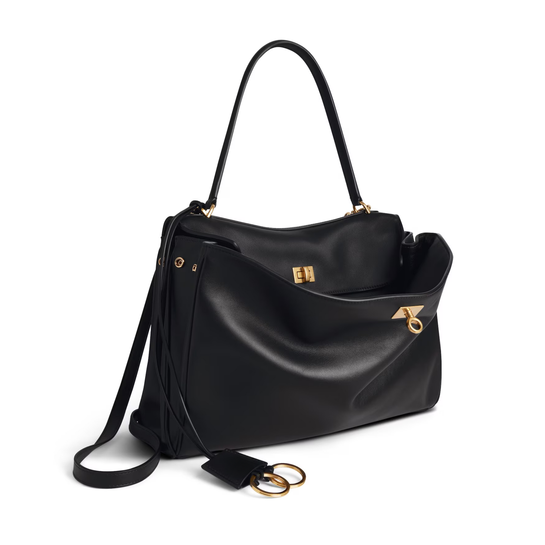 Bolsa Tote de Luxo Léonie em Couro Genuíno