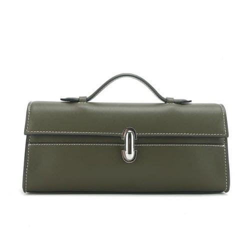 Bolsa de Couro Retangular