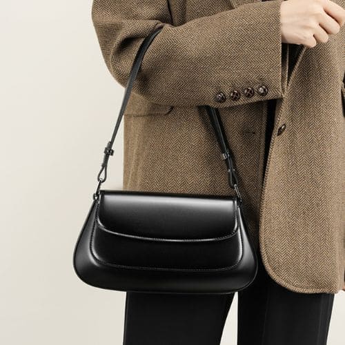 Bolsa de Ombro em Couro Pequena