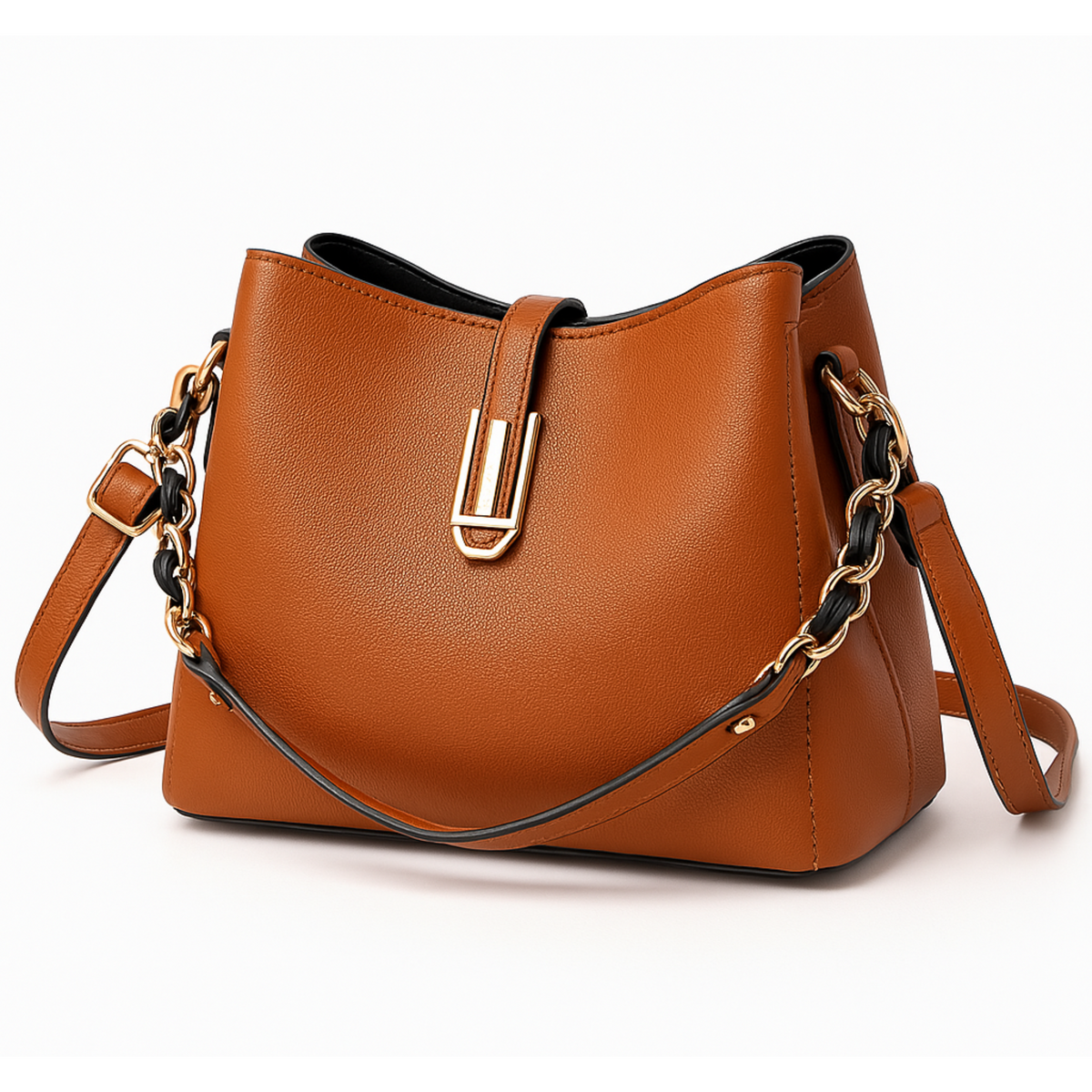 Bolsa Feminina em Couro Genuíno Olívia