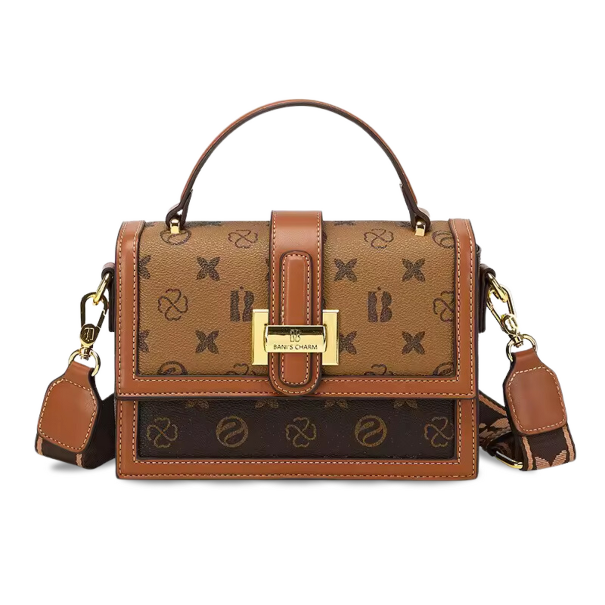 Bolsa de Luxo em Couro Genuíno Geneviève