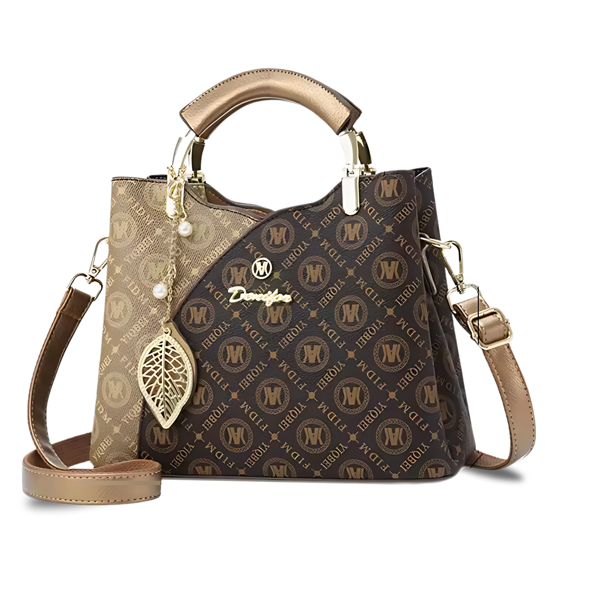 Bolsa de Couro Genuíno Camille