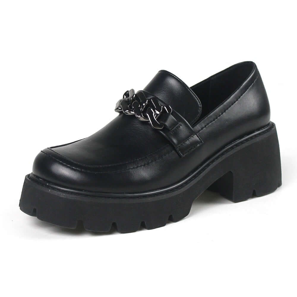 Mocassim Feminino Tratorado Preto