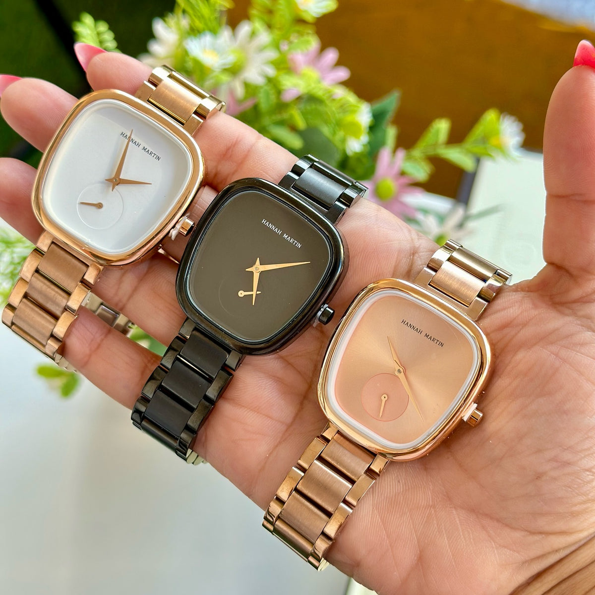 Relógio Feminino Hannah – Modern Square