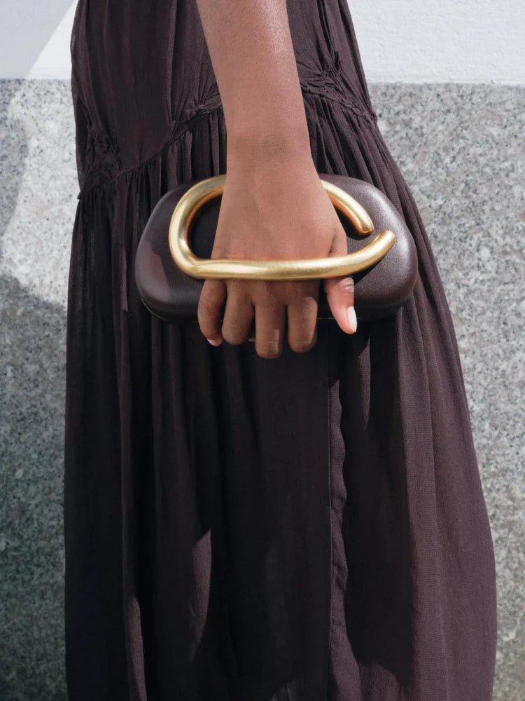 Bolsa Clutch Crossbody Organica Lea