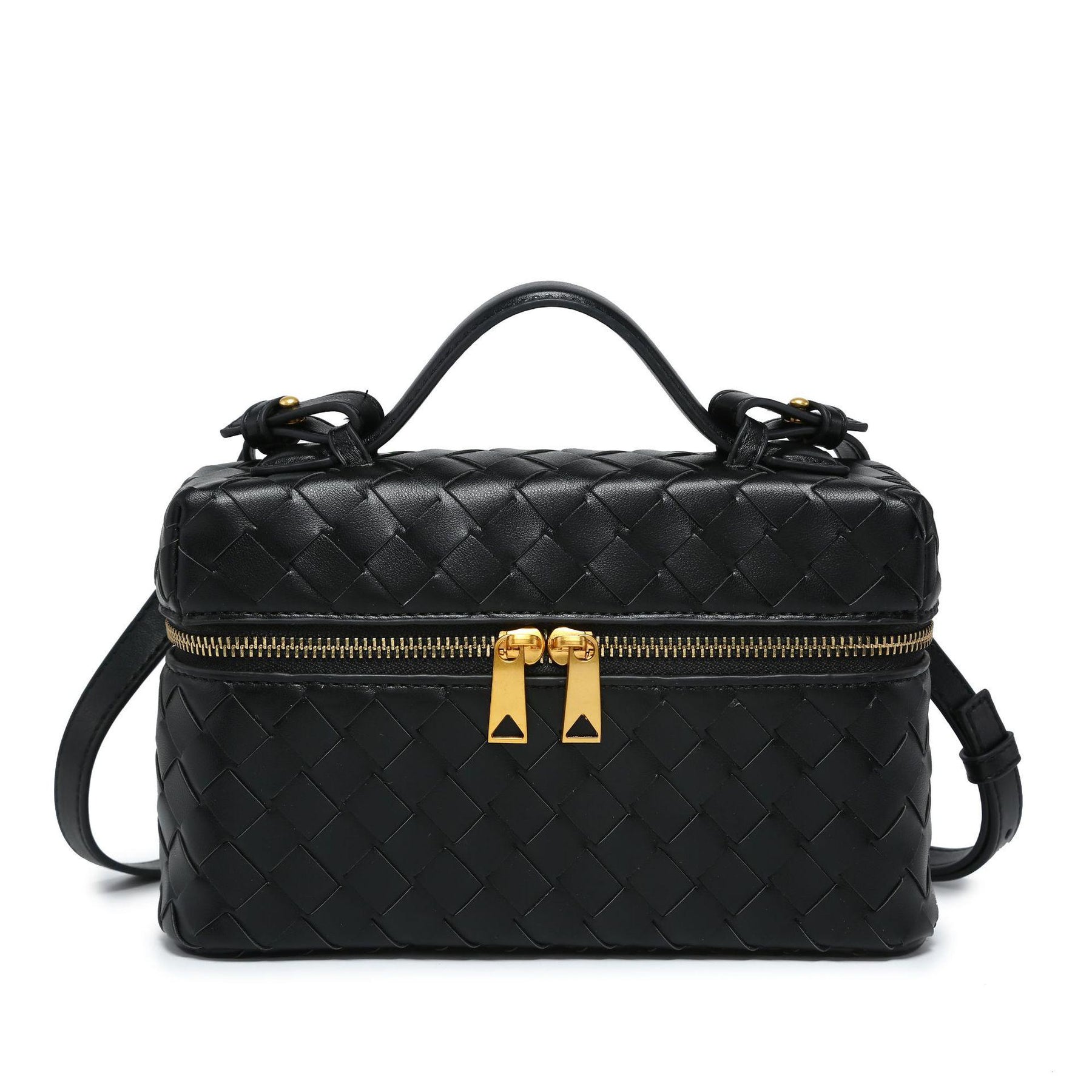 Bolsa Tiracolo de Couro Trançado Lorena