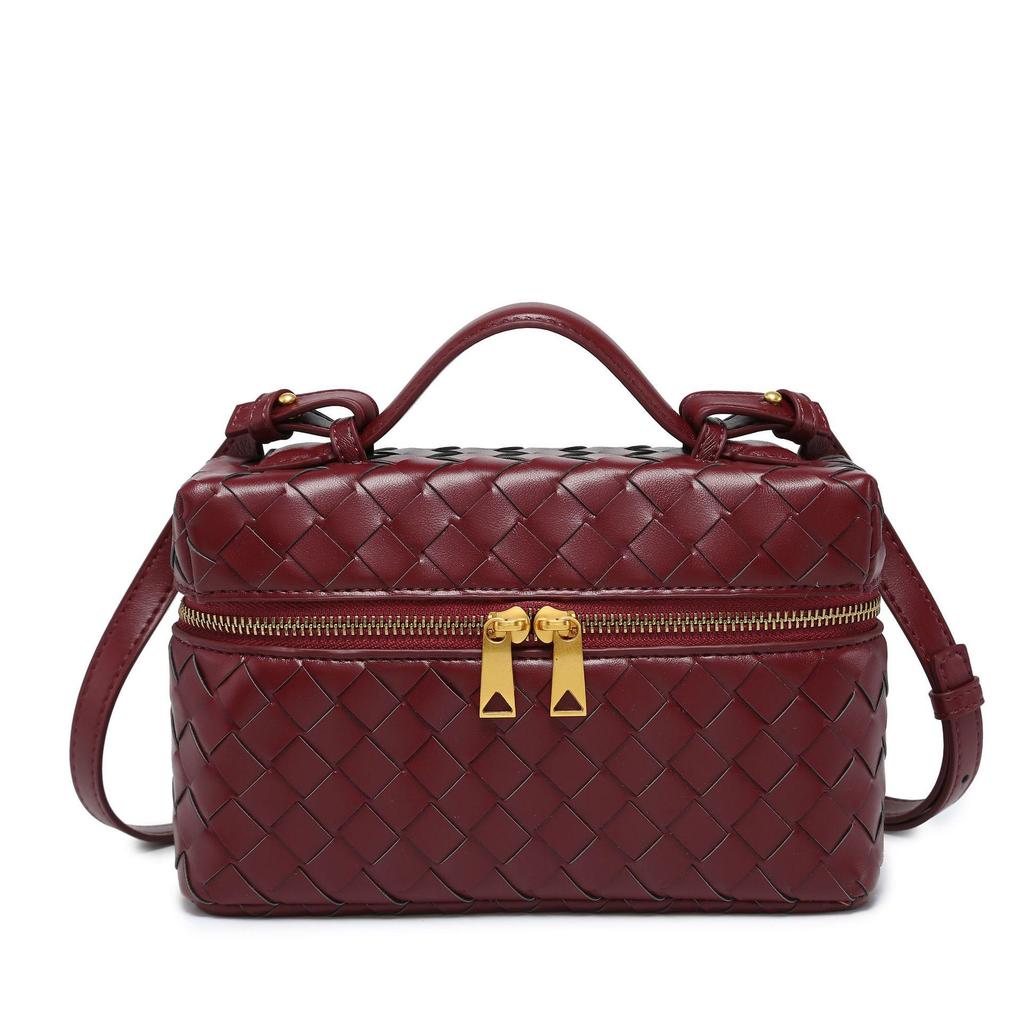 Bolsa Tiracolo de Couro Trançado Lorena