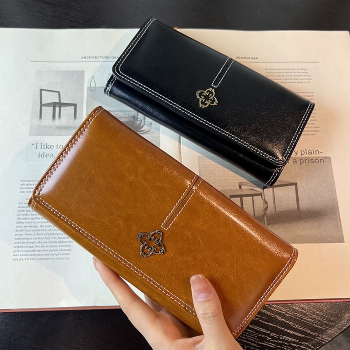 Carteira Feminina Vintage Elegante Dalyn