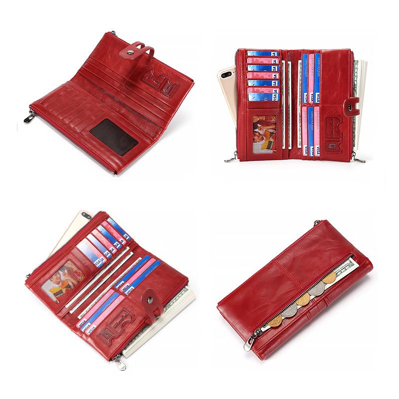 Carteira Feminina com Proteção Antifurto RFID Arvène