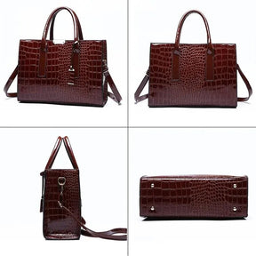 Bolsa Estruturada Croco Mirelle