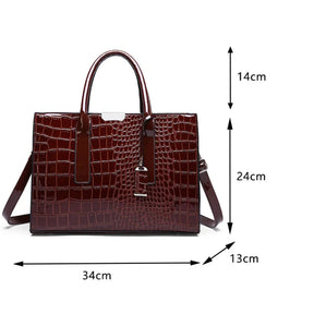 Bolsa Estruturada Croco Mirelle