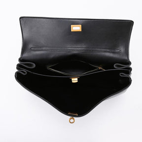 Bolsa Tote de Luxo Léonie em Couro Genuíno