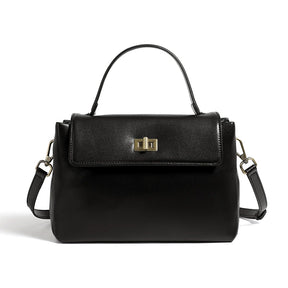 Bolsa de Luxo Top Handle em Couro Genuíno Eloria