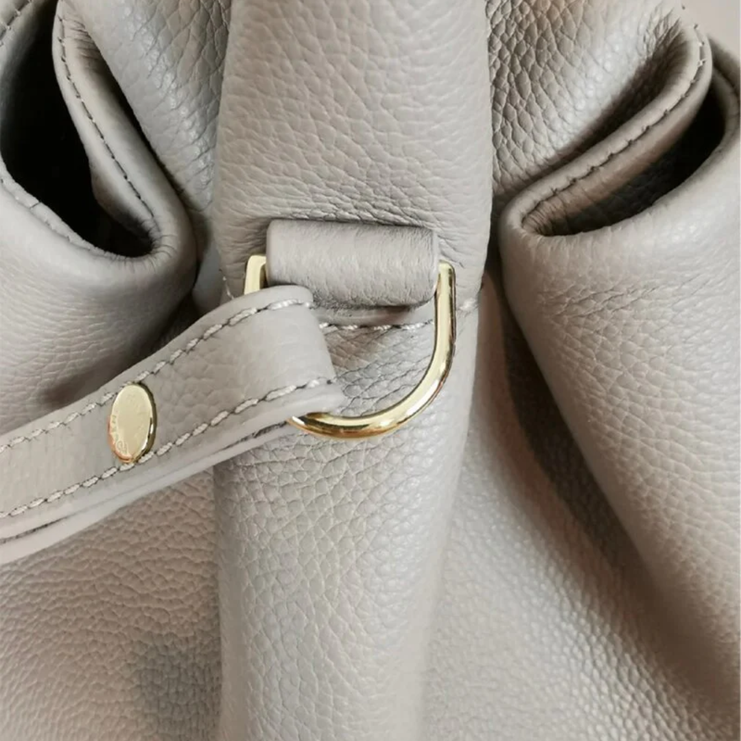 Bolsa de Luxo em Couro Estruturada Maëlys