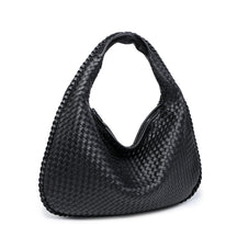 Bolsa de Ombro em Couro Trançado Élen