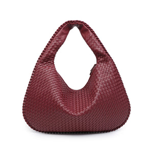 Bolsa de Ombro em Couro Trançado Élen