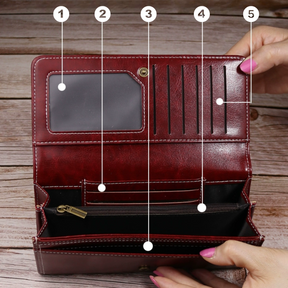 Carteira Feminina Vintage Elegante Dalyn