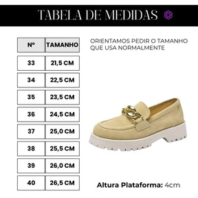 Mocassim Feminino Camurça Bege