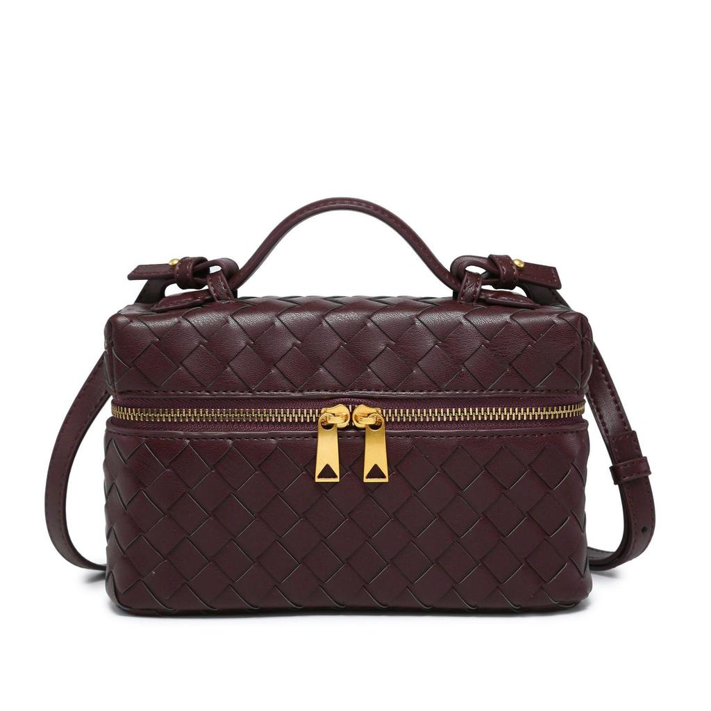 Bolsa Tiracolo de Couro Trançado Lorena