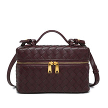 Bolsa Tiracolo de Couro Trançado Lorena