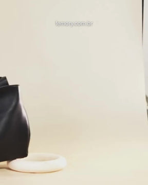 Bolsa Tote de Luxo Léonie em Couro Genuíno